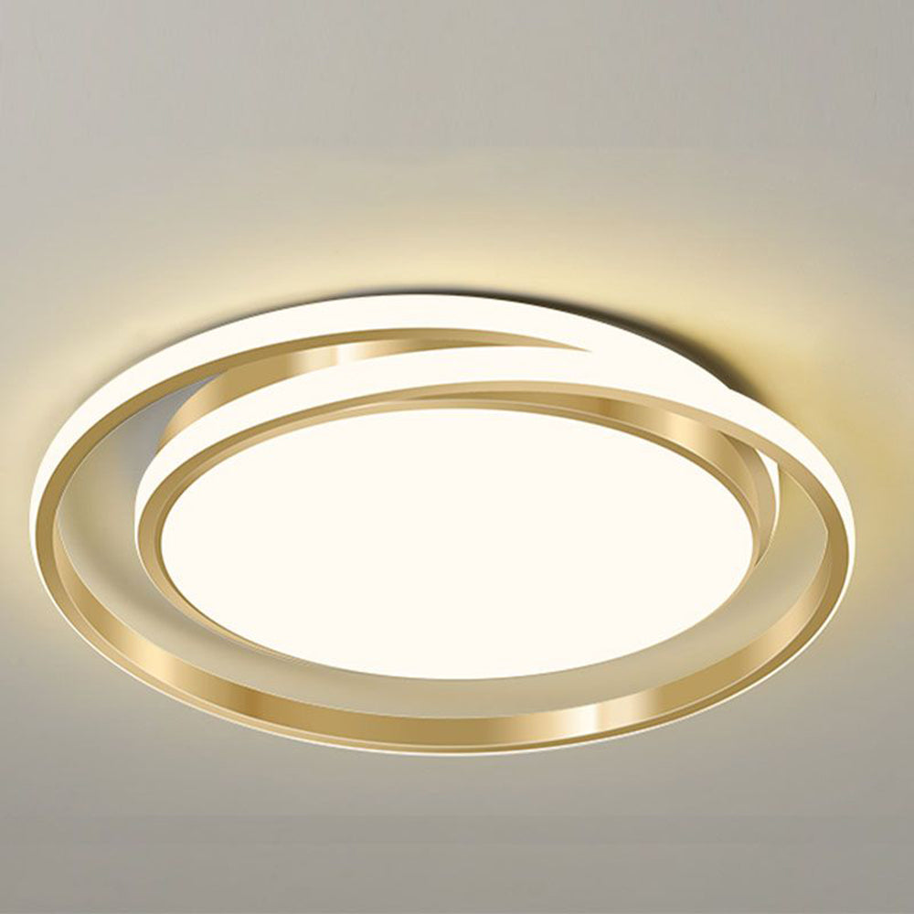 Halo | Contemporary Circular Flush Mount Ceiling Light
