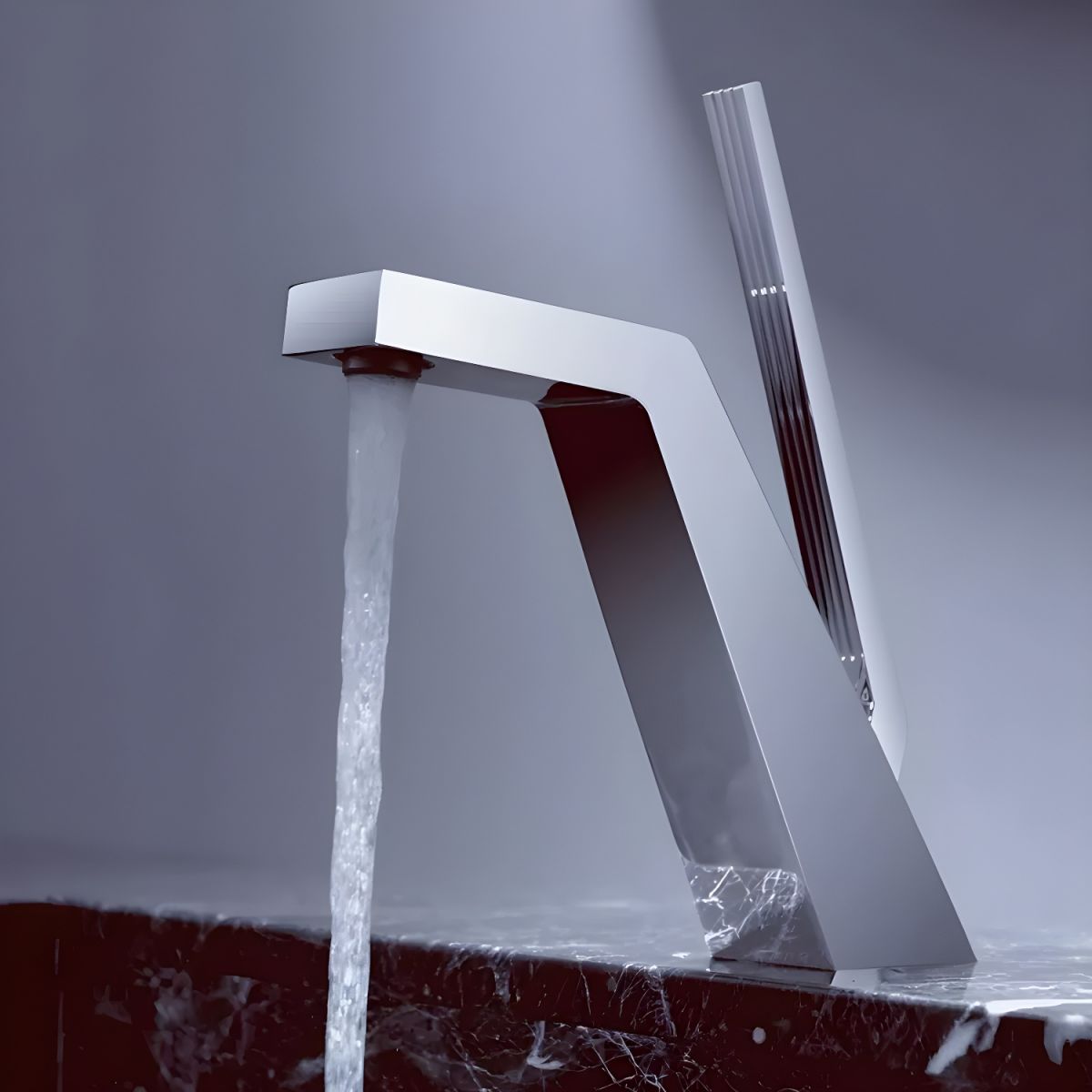 Hjalmvic | Arched Column Silhouette Single Lever Bathroom Sink Tap