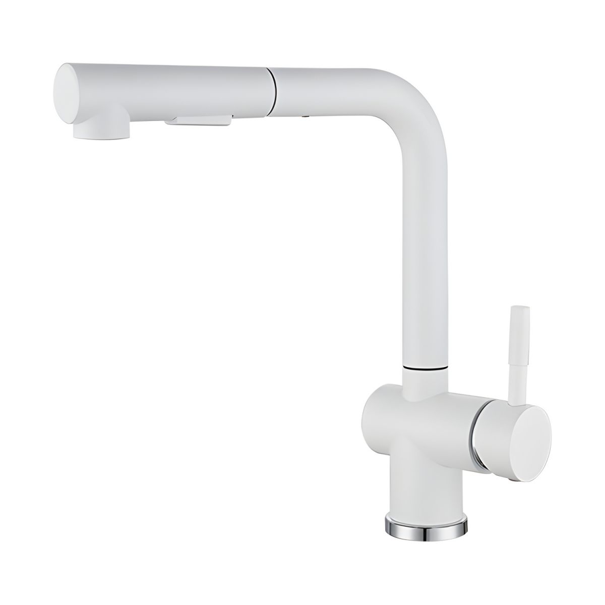Aerisund | Elegant L-Shaped Retractable Spout Kitchen Sink Mixer Tap