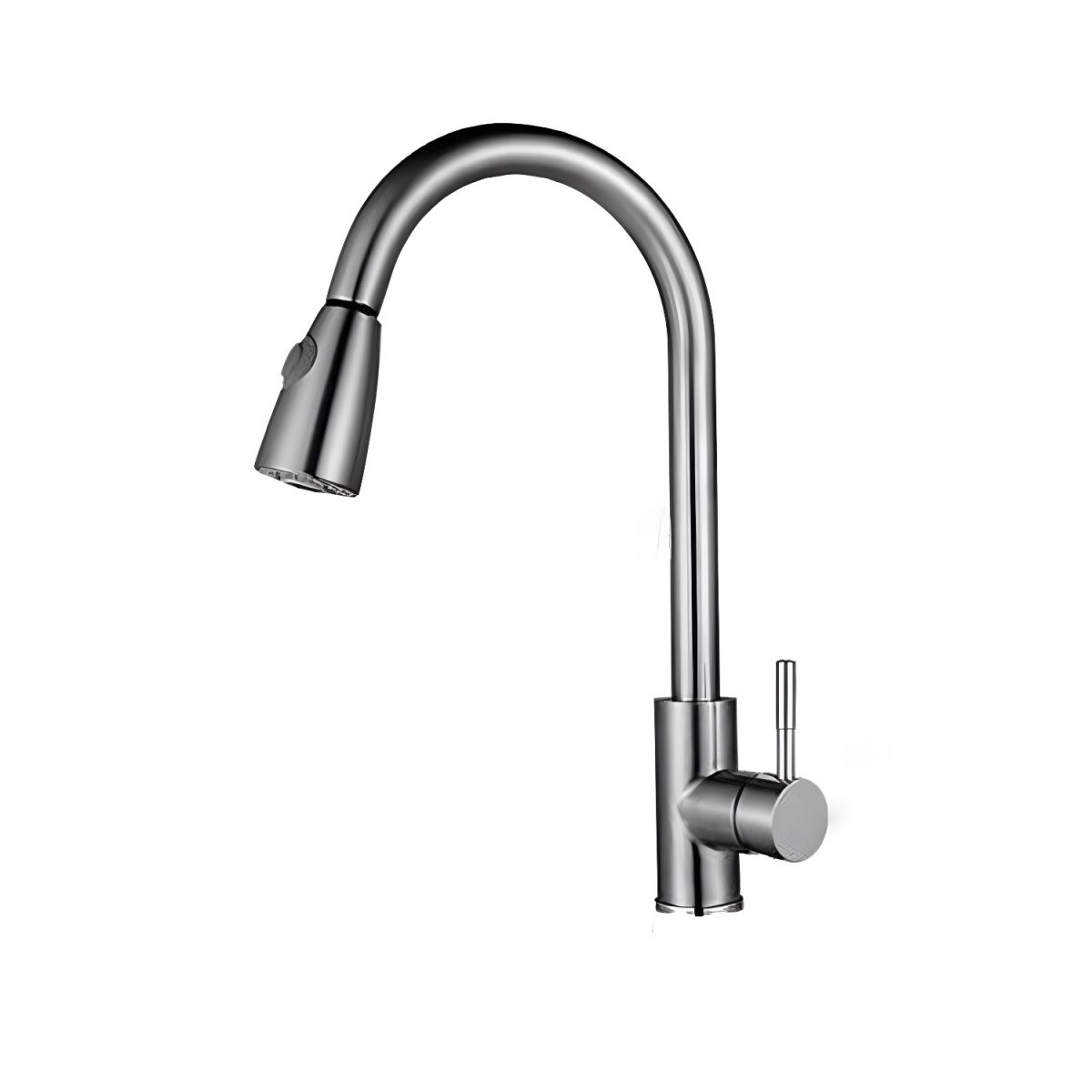 Arsvige | High Arc Pull Down Sprayer Swivel Spout Kitchen Sink Mixer Tap