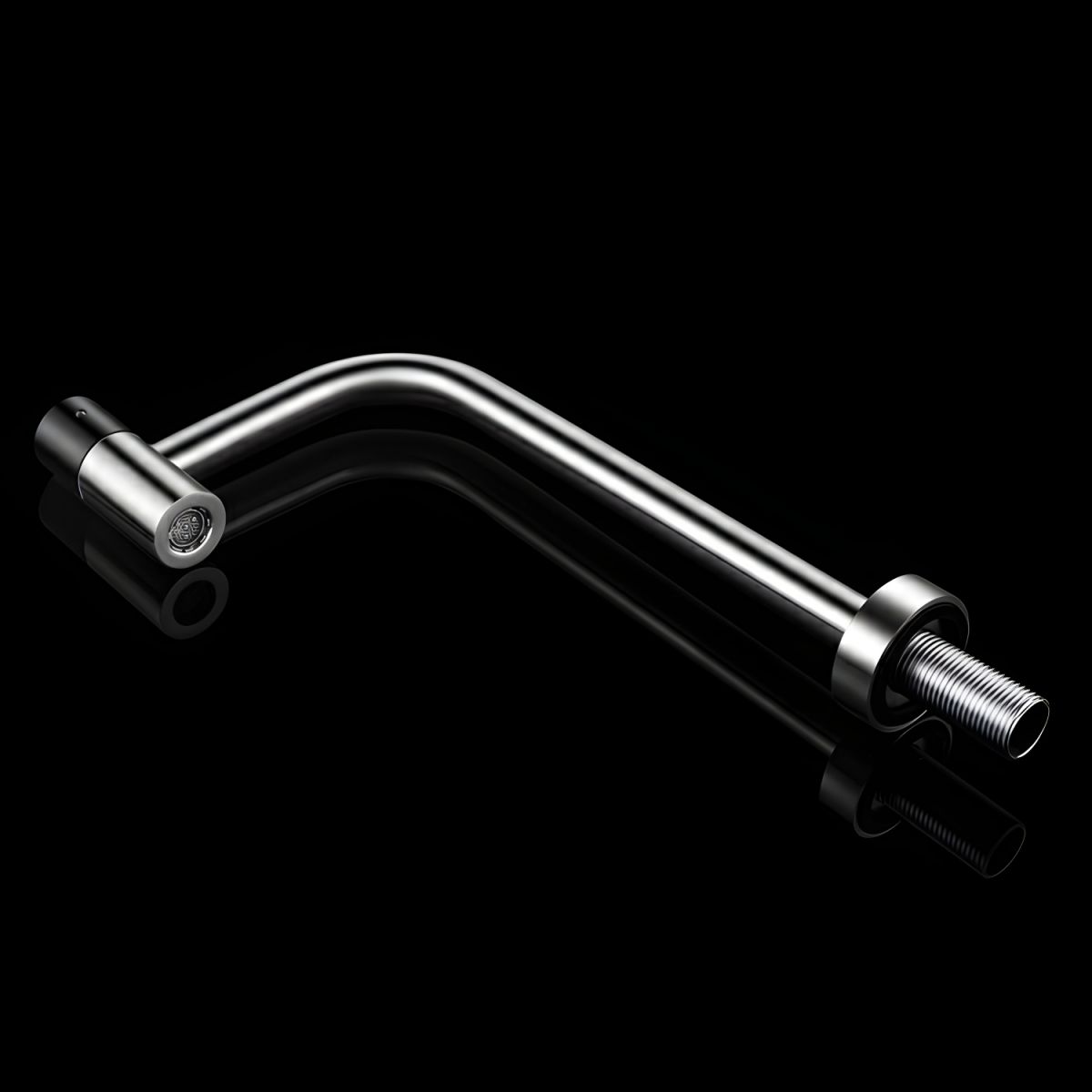 Aerisvik | Modern L-Shaped Swivel Spout High Arc Kitchen Sink Tap