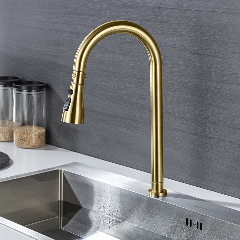 Oksvorne | Modern High Arc Swivel Spout Kitchen Sink Tap