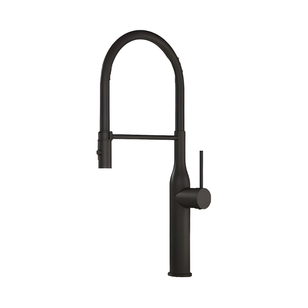 Alsvig | Industrial High Arc Pull Down Lever Gooseneck Kitchen Sink Mixer Tap