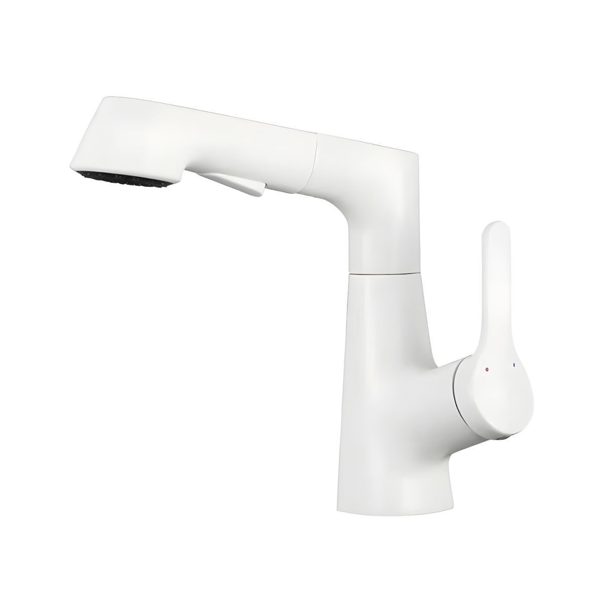 Nordivik | Sleek Retractable Spout Kitchen Sink Mixer Tap with Lever Handle