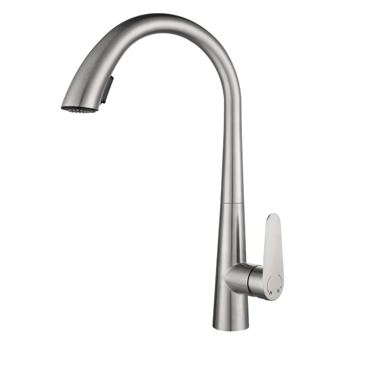 Arviken | High Arc Pull Down Spout Kitchen Sink Mixer Tap