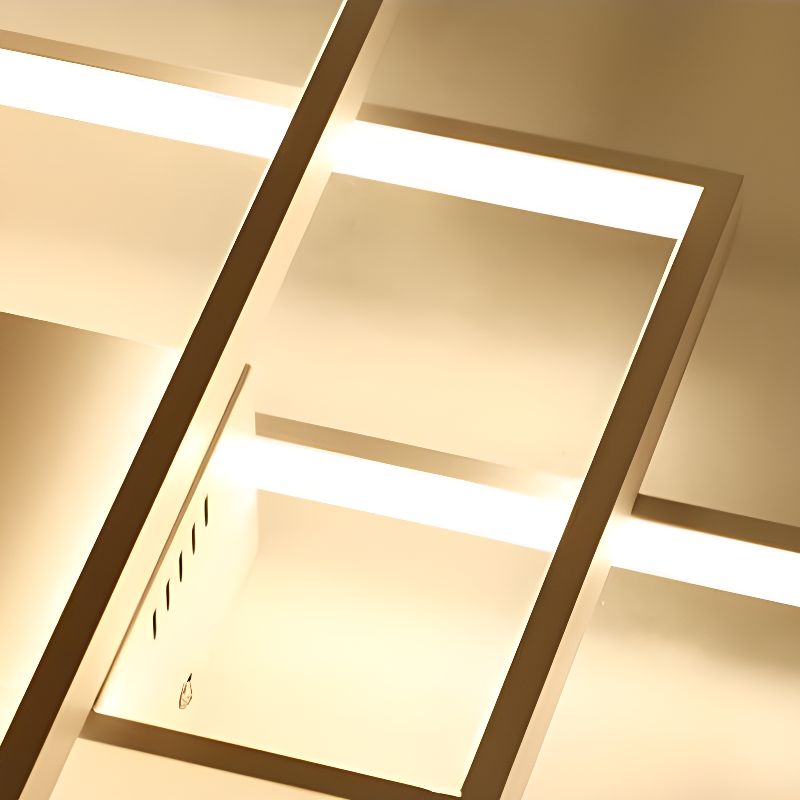 Nexa | Contemporary Overlapping Geometric Ceiling Light