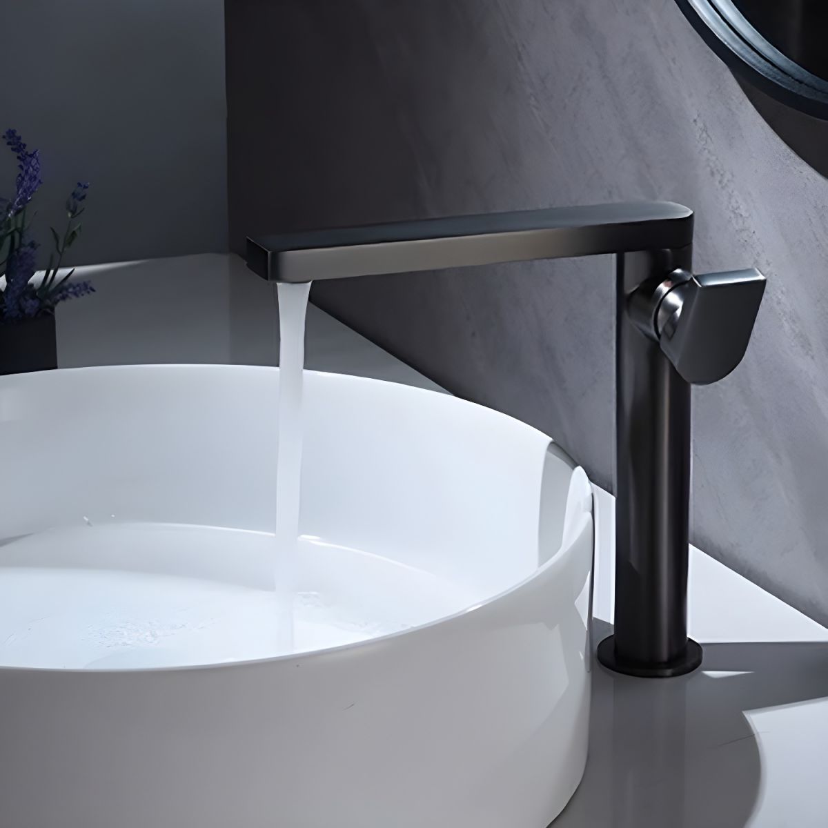 Sylmure | Sleek Touch Activated Single Lever Bathroom Sink Tap