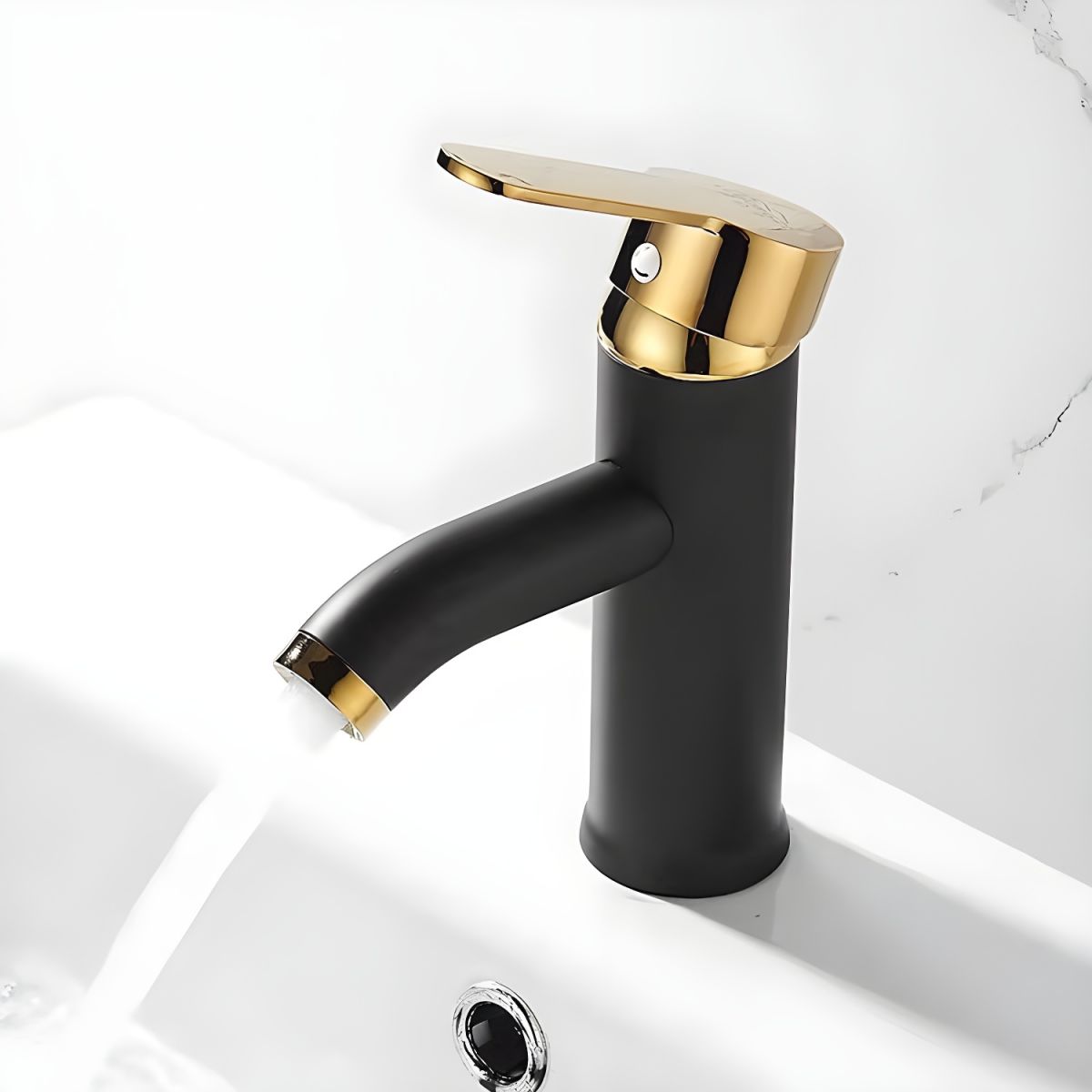 Luvarni | Arched Tubular Profile Bathroom Basin Tap