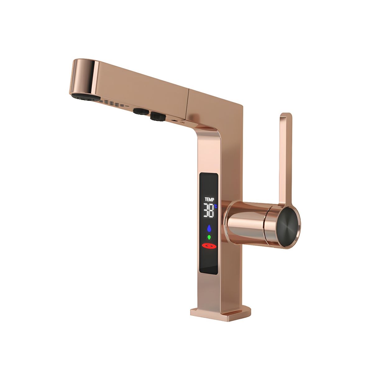 Keldunir | Modern Touch Activated Retractable Spout Bathroom Sink Tap