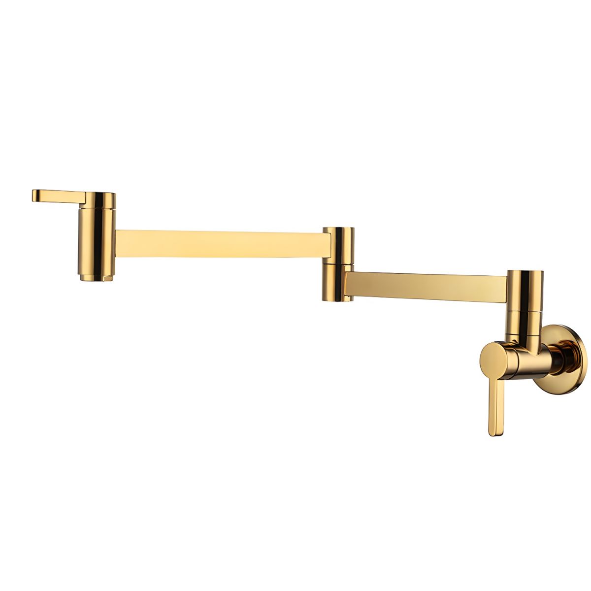 Arviden | Wall Mounted Pull Down and Articulated Kitchen Pot Filler Tap