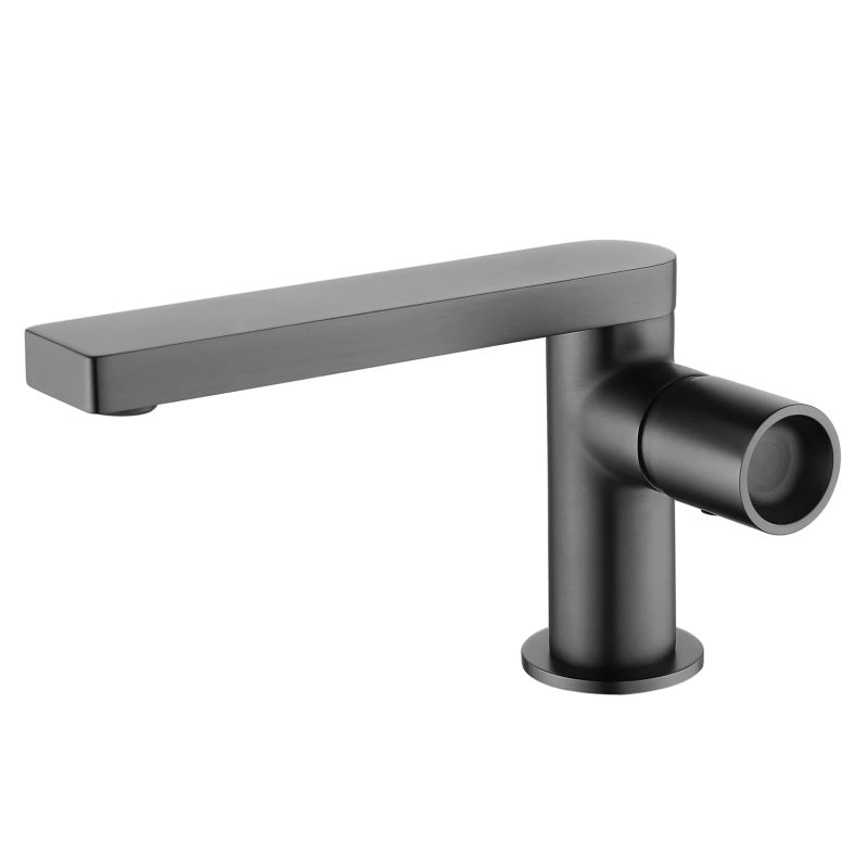 Lindovur | Contemporary Tubular Arched Column Single Lever Bathroom Sink Tap