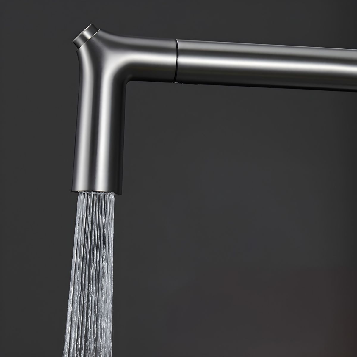 Arviken | Nordic High Arc Swivel Spout Pull Out Kitchen Sink Mixer Tap