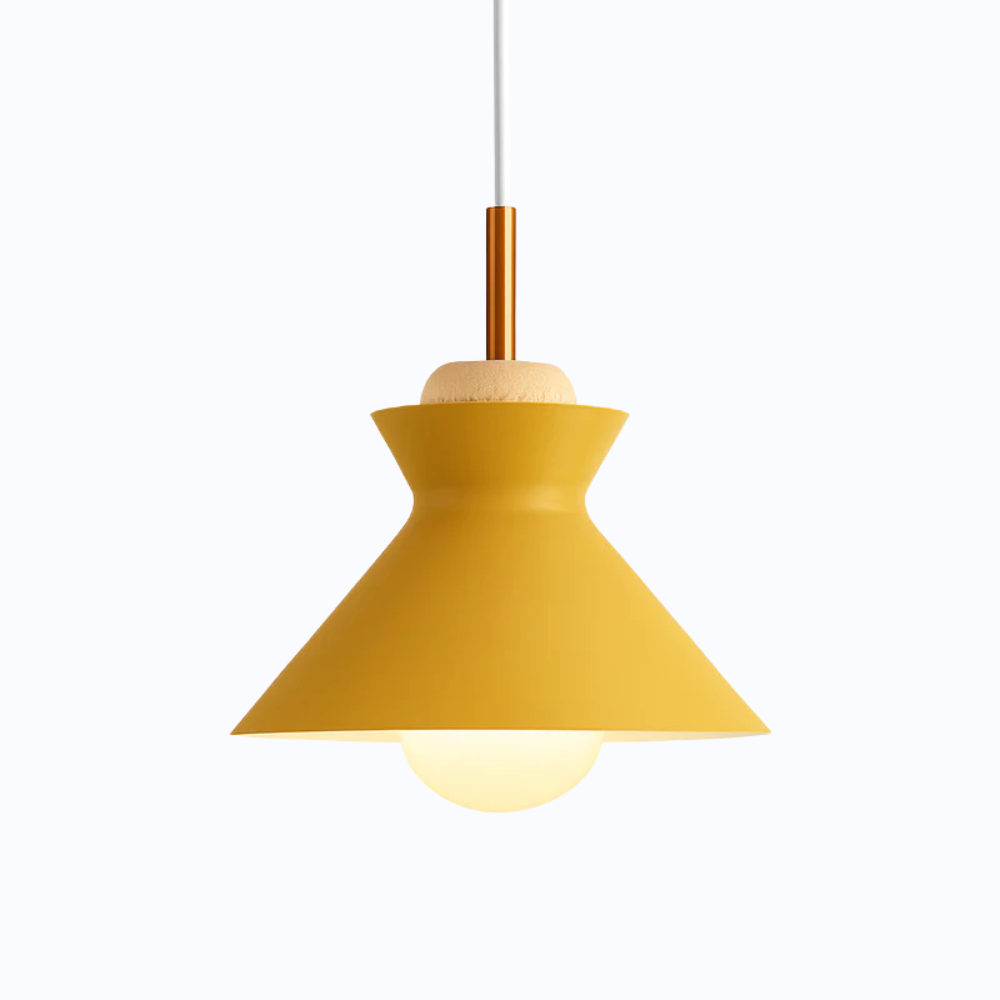 Ferune | Nordic Industrial Metal Shade Pendant Light