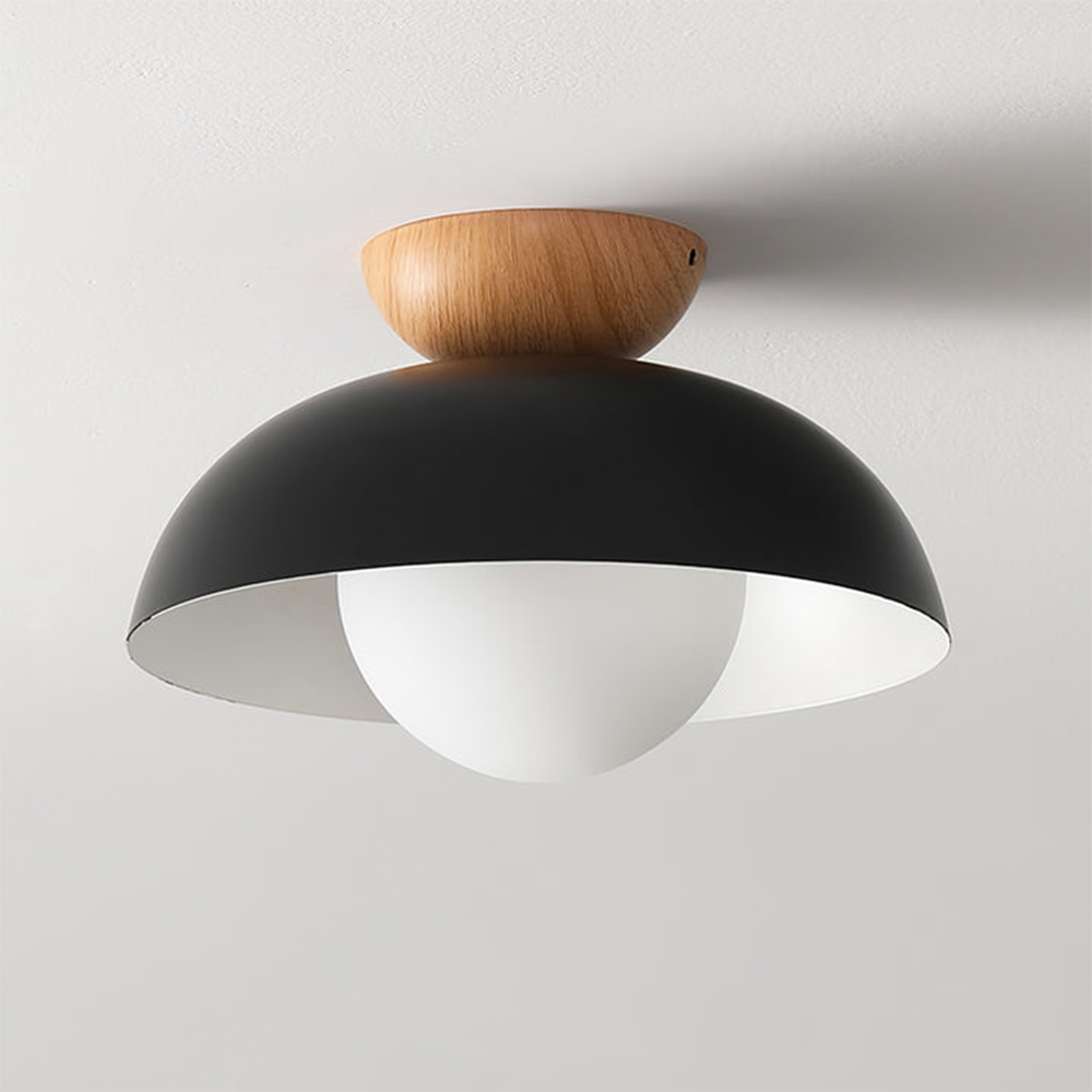 Lumiya | Modern Nordic Metal Dome Ceiling Light