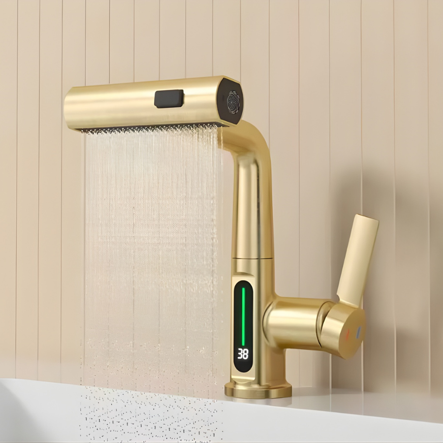 Luma | Smart Basin Mixer Tap with 3-Mode Spray & Adjustable Pull Out Sprayer