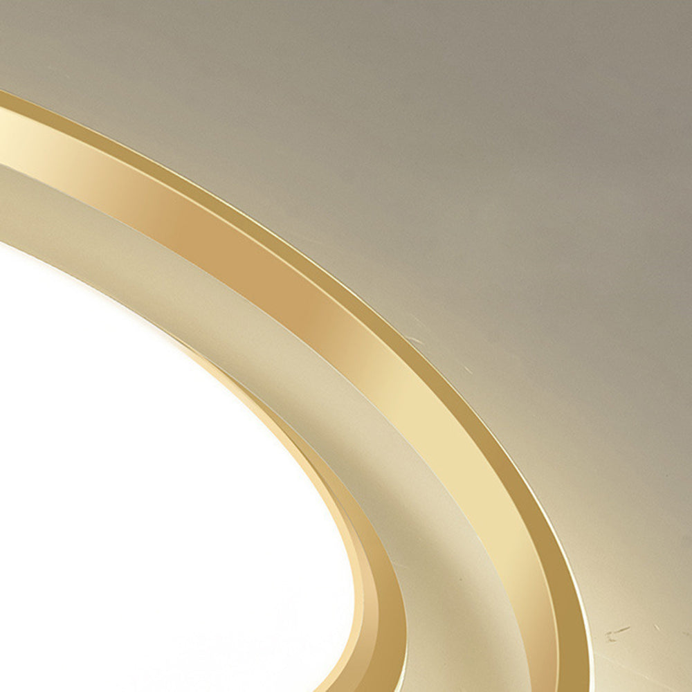 Halo | Contemporary Circular Flush Mount Ceiling Light