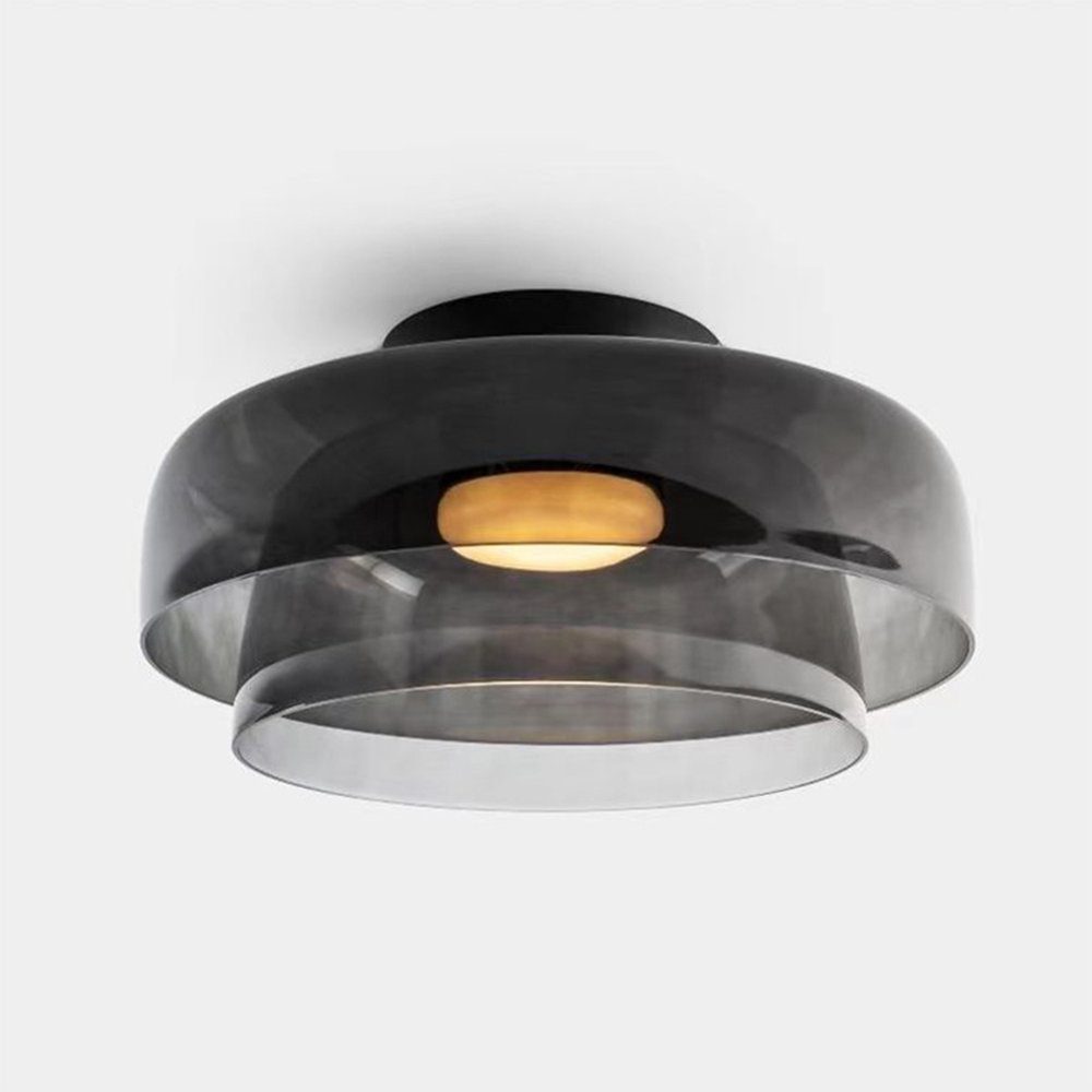 Nebula | Modern Layered Glowing Glass Dome Ceiling Light