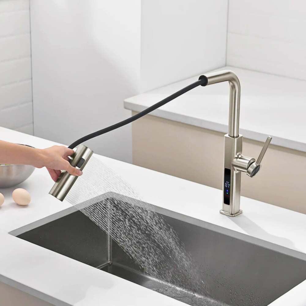 Nova | Smart Kitchen Mixer Tap With Pull Out Sprayer