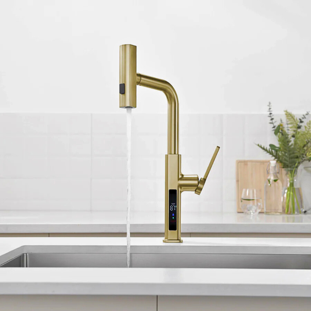 Nova | Smart Kitchen Mixer Tap With Pull Out Sprayer