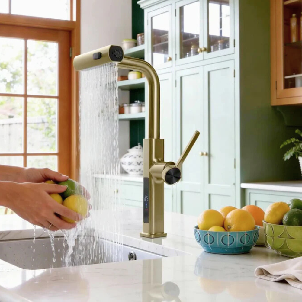 Nova | Smart Kitchen Mixer Tap With Pull Out Sprayer