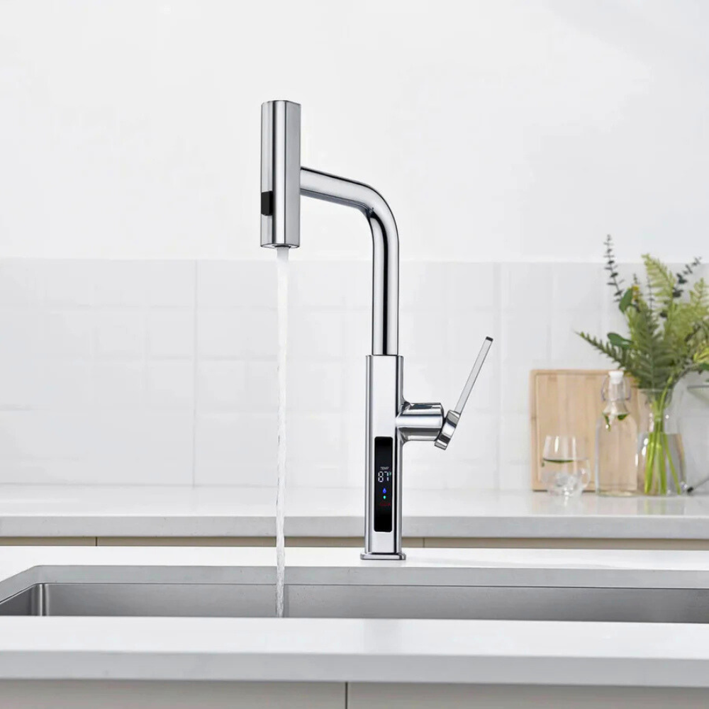Nova | Smart Kitchen Mixer Tap With Pull Out Sprayer