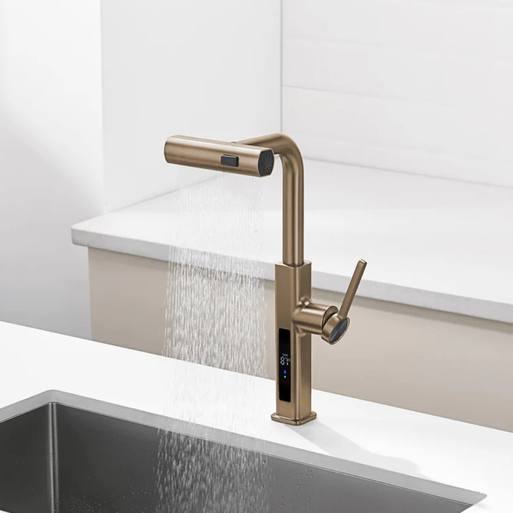 Nova | Smart Kitchen Mixer Tap With Pull Out Sprayer