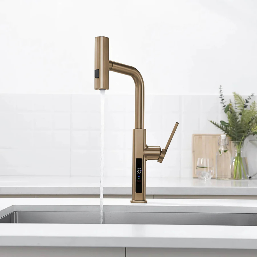 Nova | Smart Kitchen Mixer Tap With Pull Out Sprayer