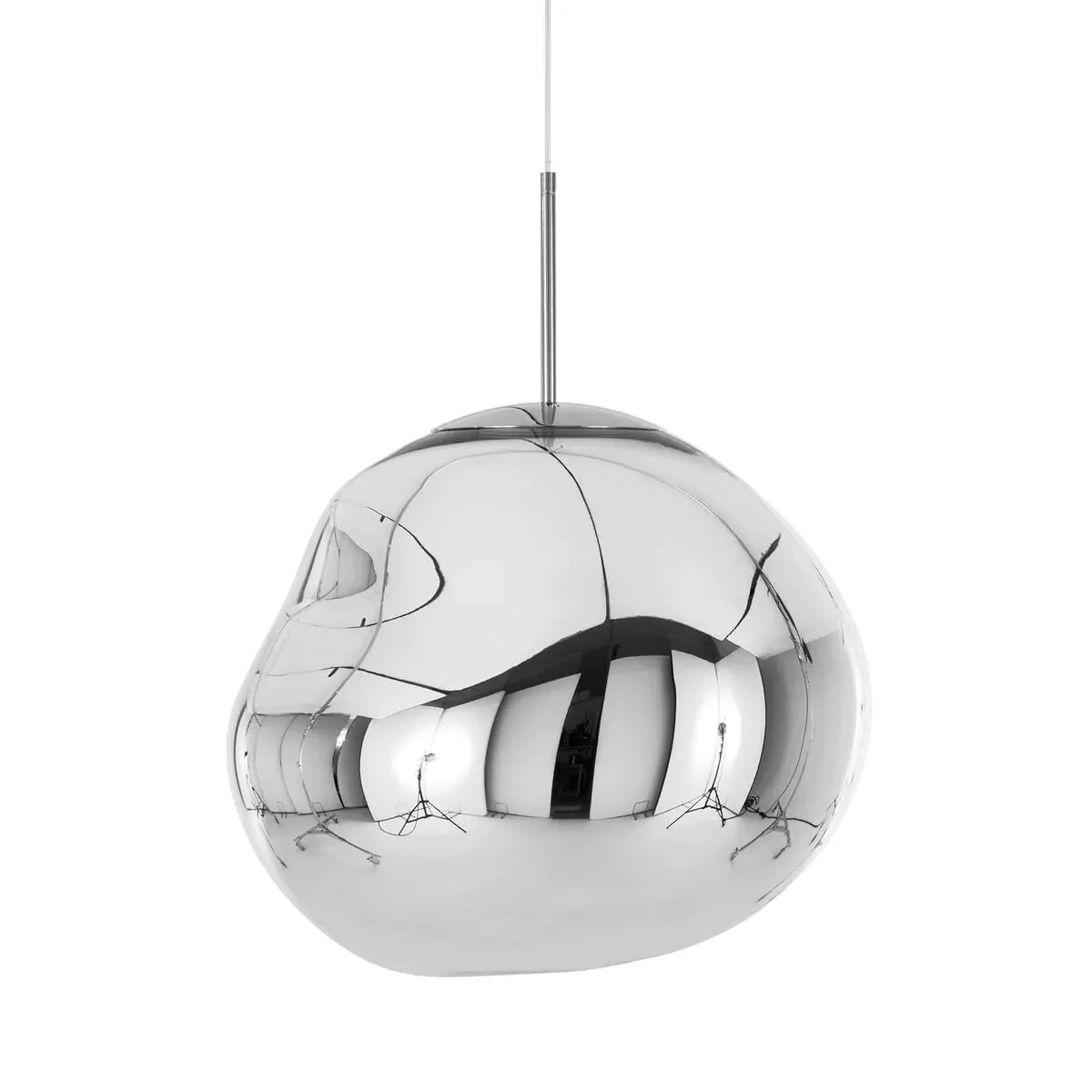 Zora | Modern Abstract Melted Glass Translucent Pendant Light