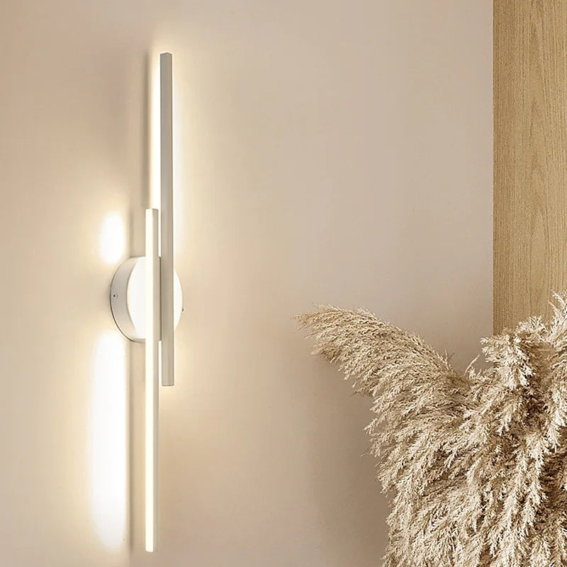 Niris | Modern Nordic Dual Line Disc Wall Light