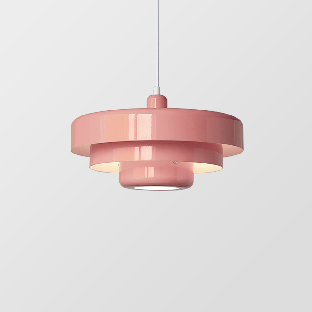 Retrova | Mid Century Modern Layered Iron Pendant Light