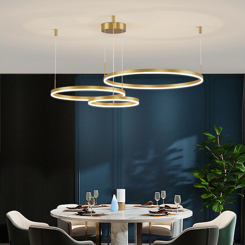 Zora | Modern Multi Ring Pendant Light