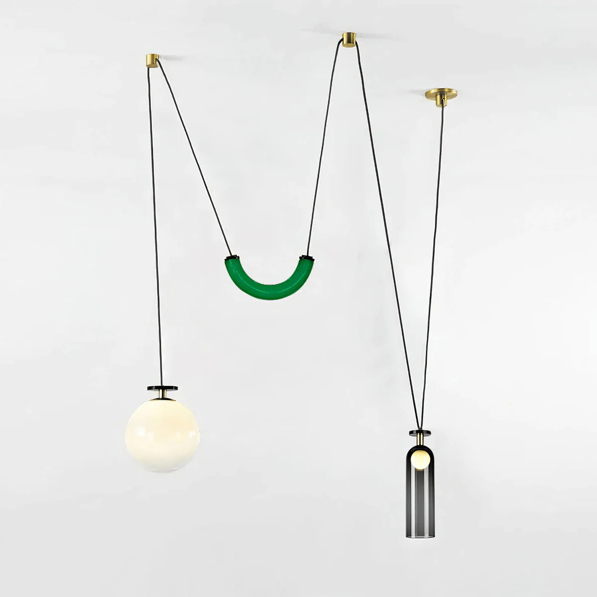 Vondisur | Minimalist Geometric Modular Pendant Light