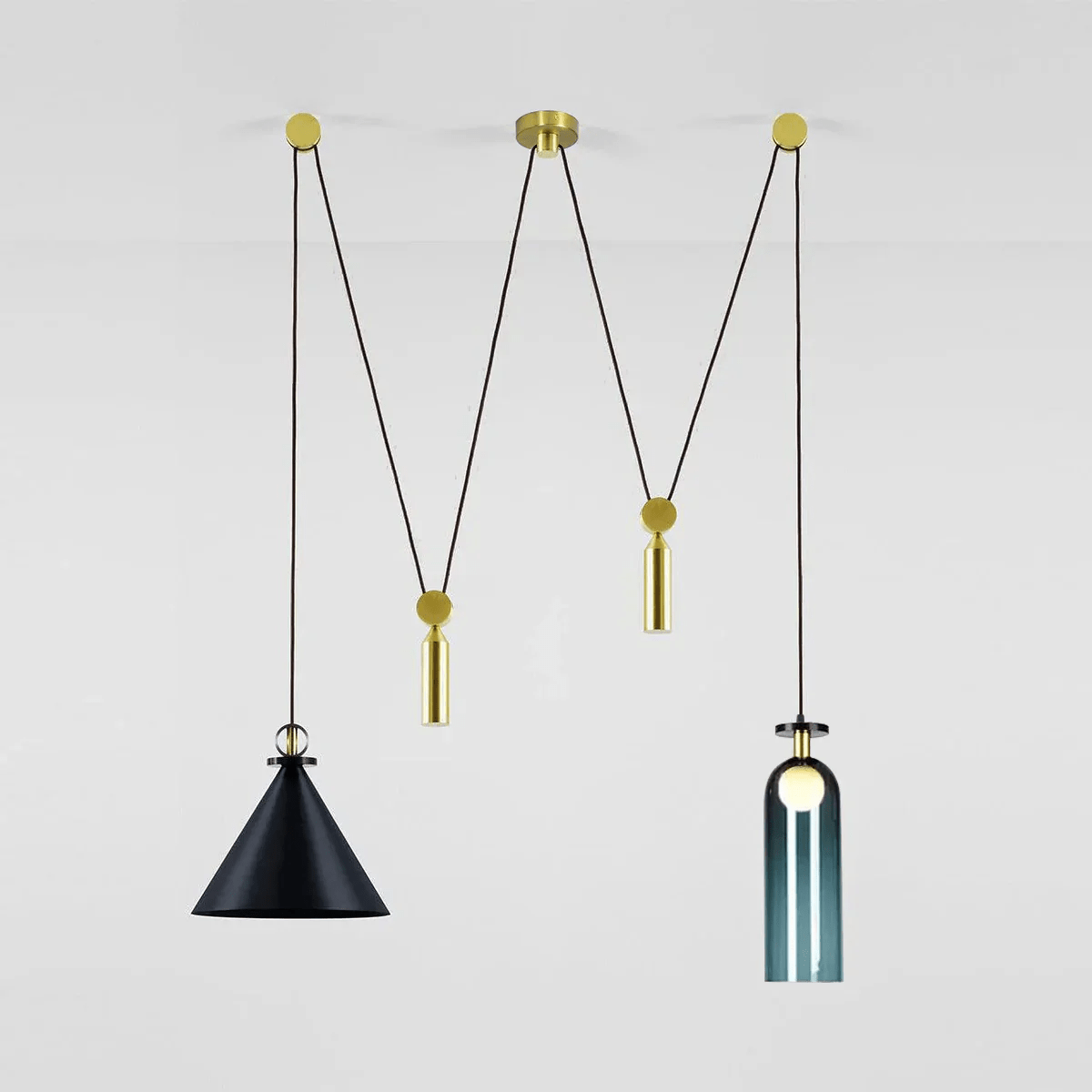 Vondisur | Minimalist Geometric Modular Pendant Light