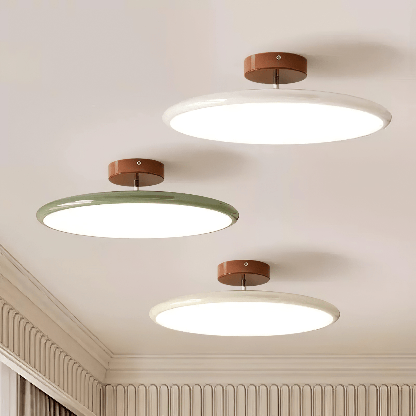 Brondela | Rotating Arc Minimalist Directional Overhead Ceiling Light