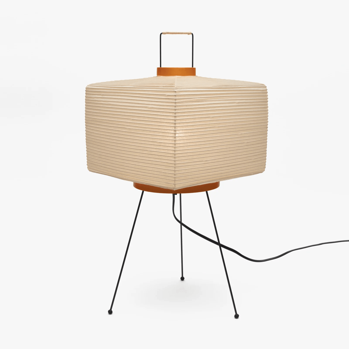 Kryntaleo | Japanese Ribbed Bamboo Silhouette Oriental Accent Table Lamp