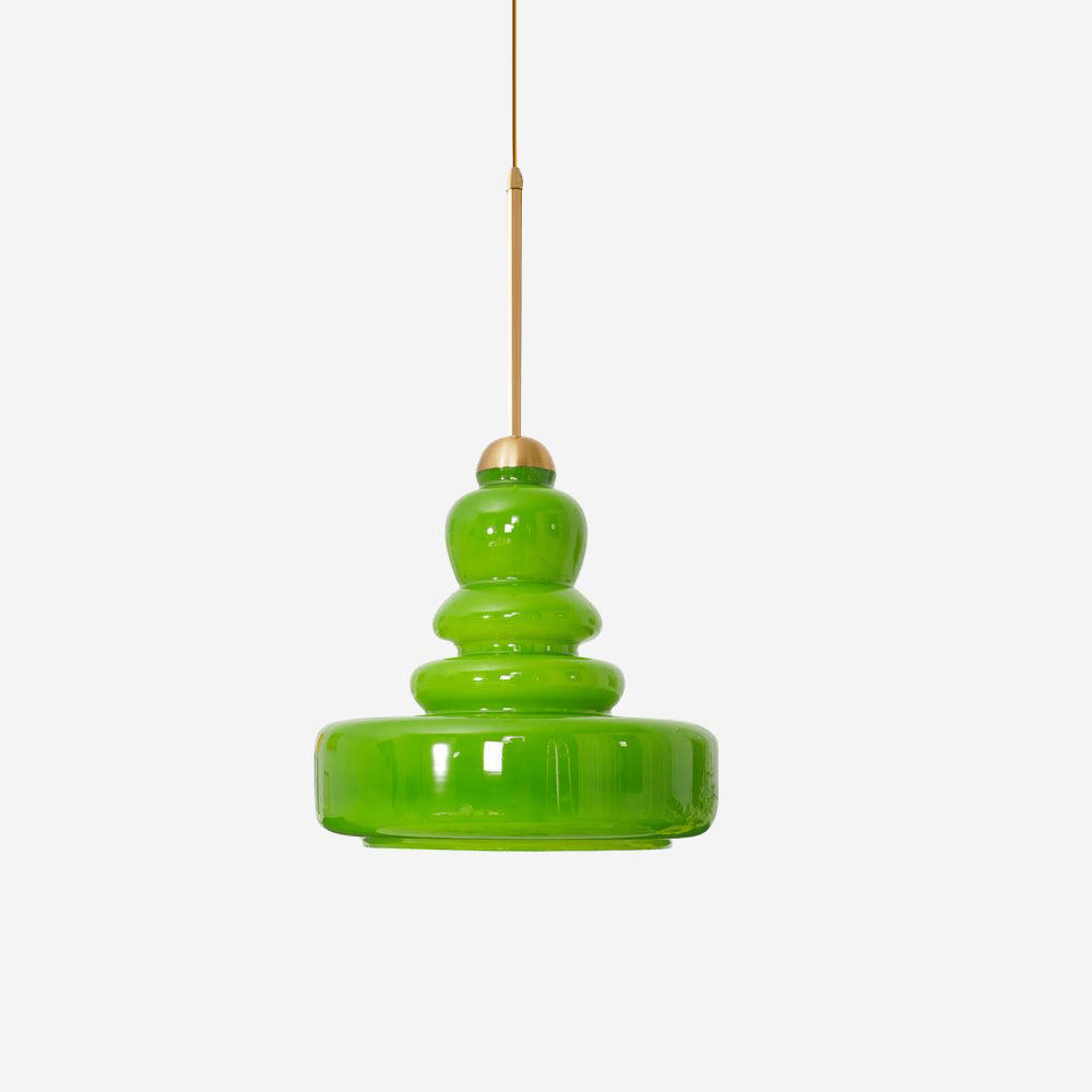 Kestrelle | Traditional Domed Profile Glass Pendant Light