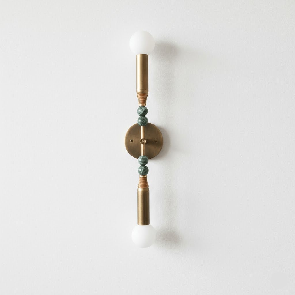 Mirathen | Sculptural Pierced Marble Sconce Wall Light