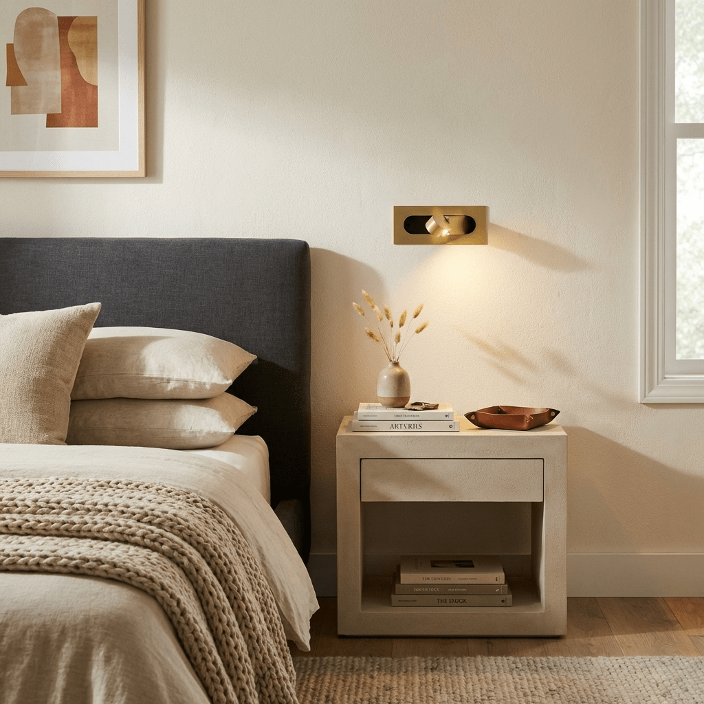 Solveinda | Linear Pop Out Adjustable Bedside Reading Wall Light
