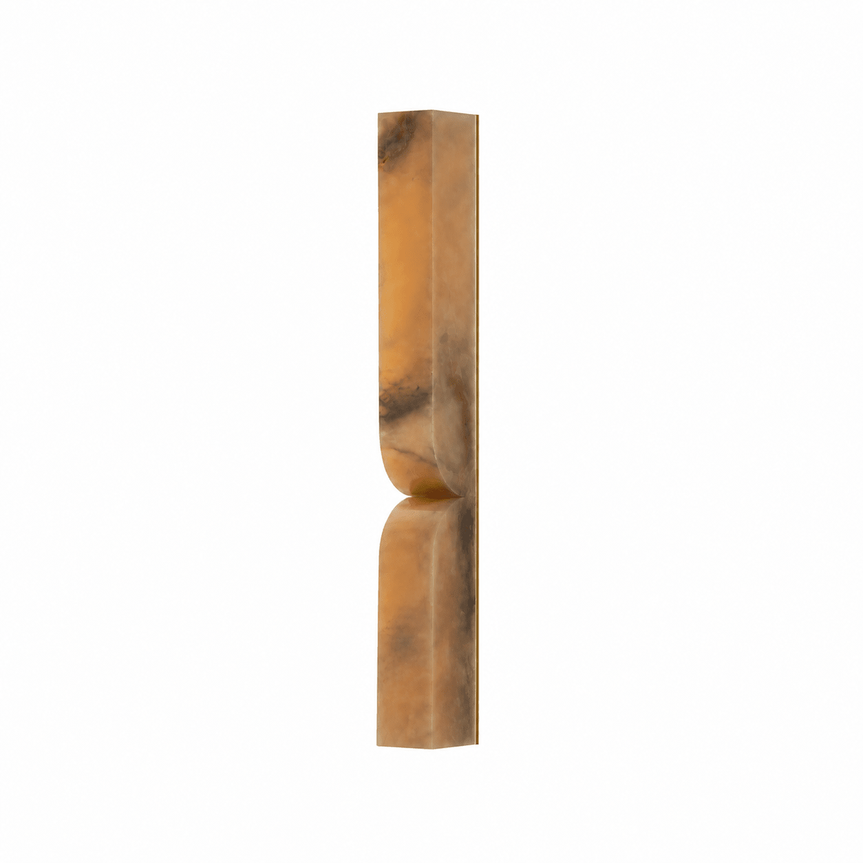 Marbrisso | Minimalist Carved Alabaster Stone Wall Light