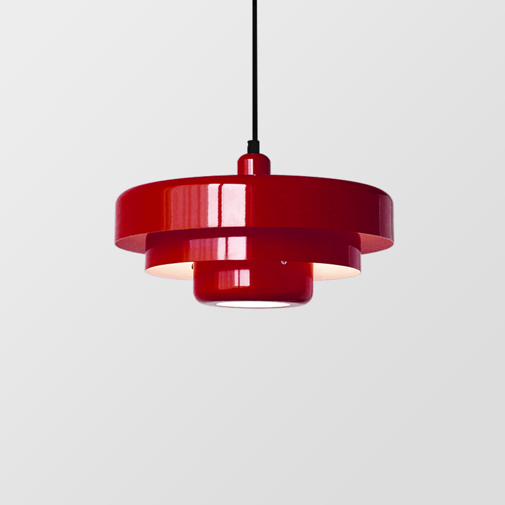 Retrova | Mid Century Modern Layered Iron Pendant Light