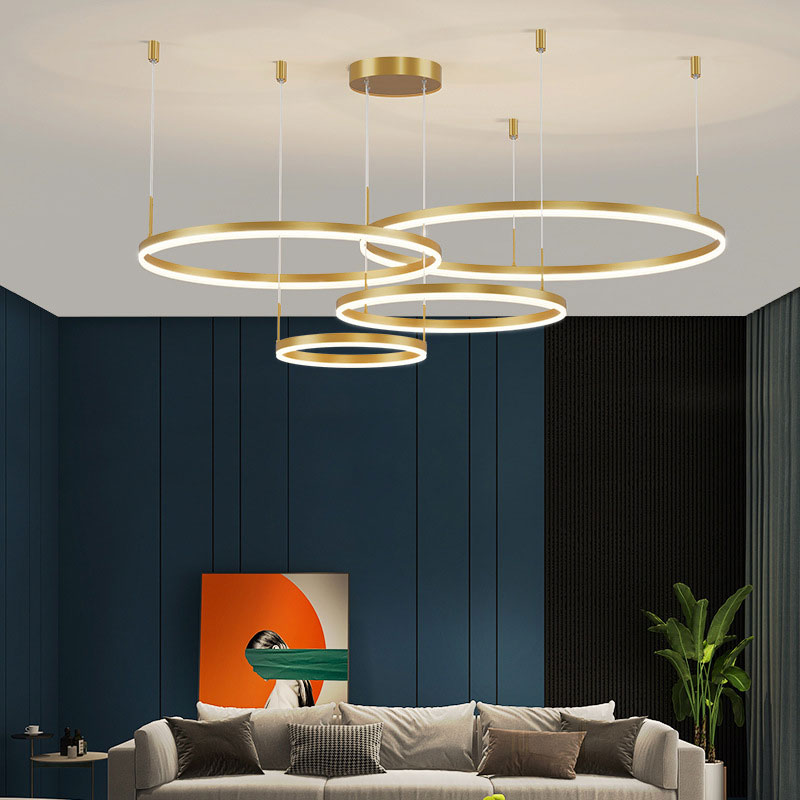Zora | Modern Multi Ring Pendant Light