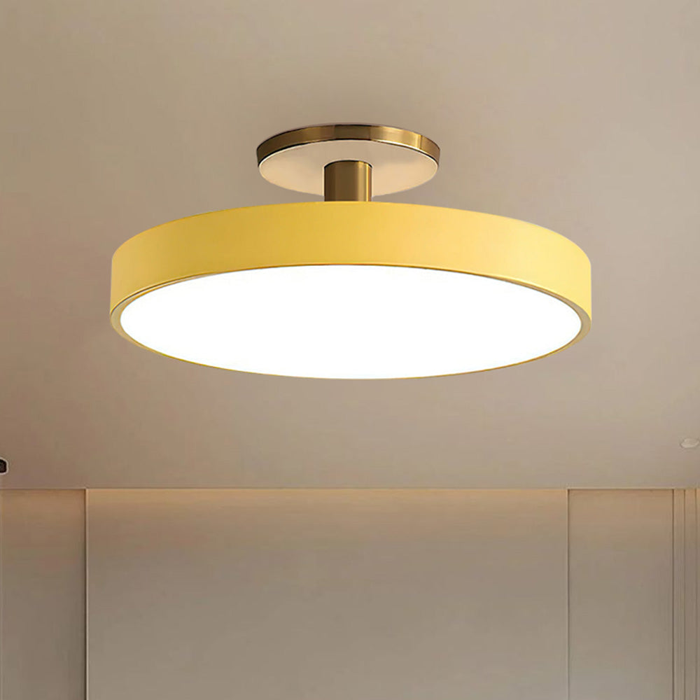 Orbi | Sleek Round Flush Mount Ceiling Light
