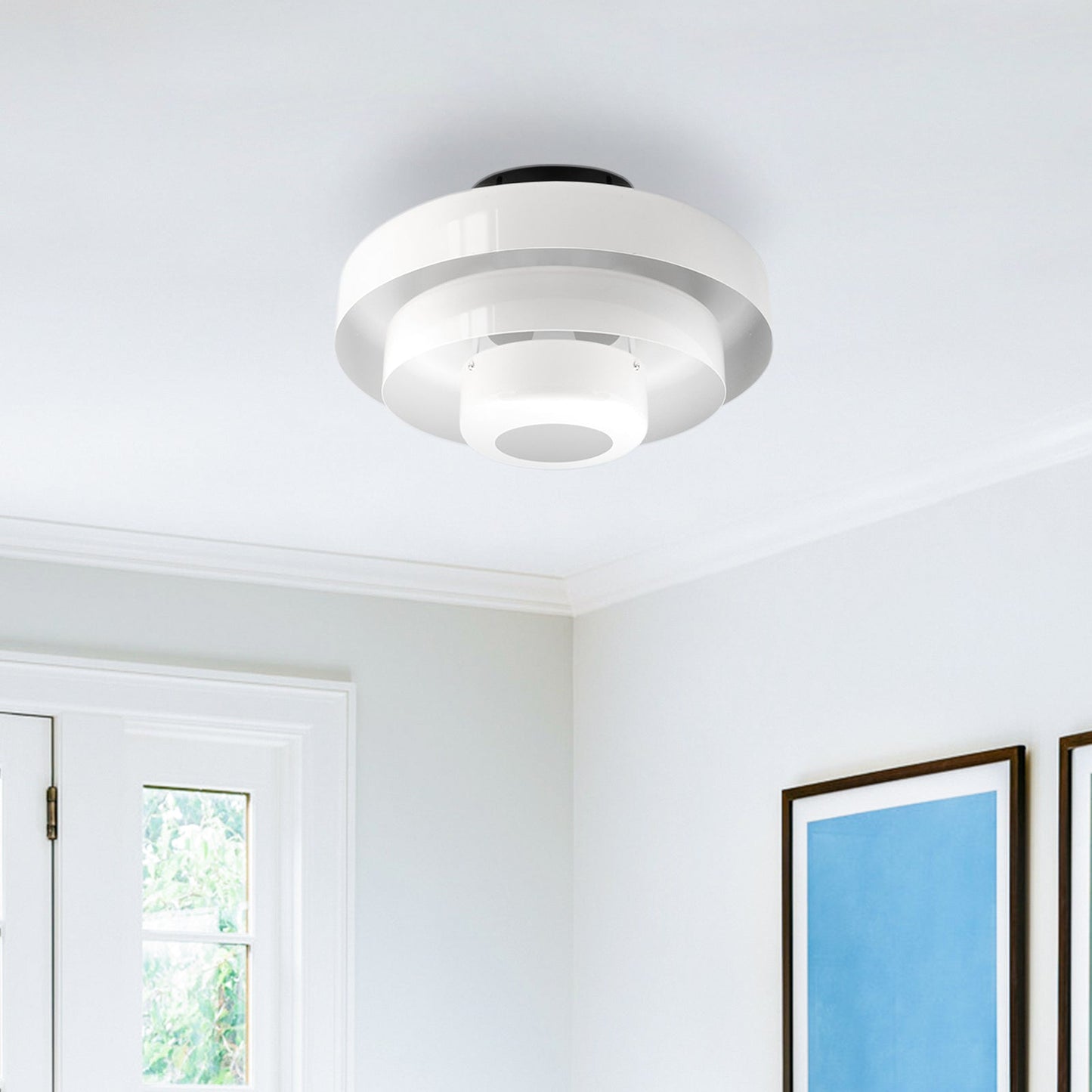 Modera | Retro Layered Drum Ceiling Light