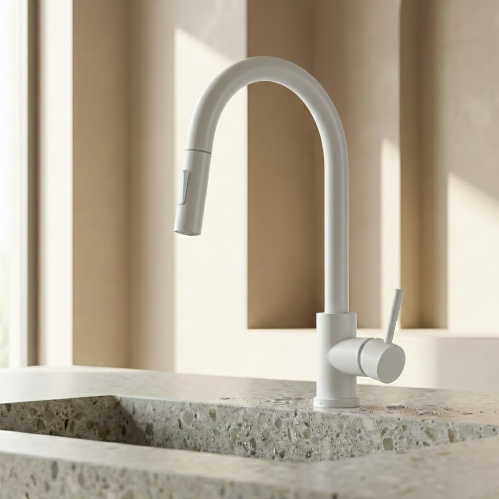 Auralux | Smart Touch Kitchen Tap with Pull-Out Sprayer