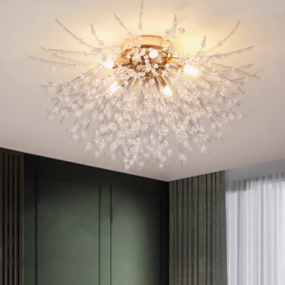 Aethelis | Starburst Firework Dandelion Pendant and Ceiling Light