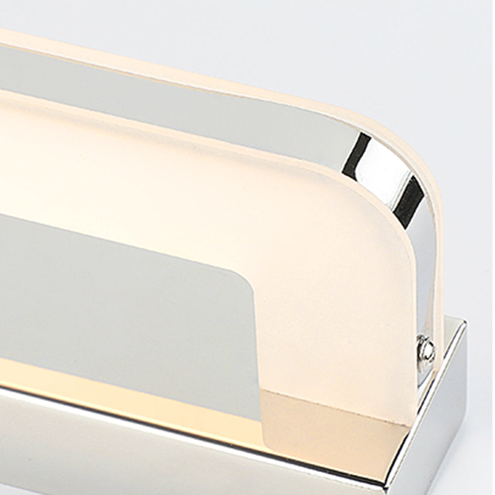 Luvir | Sleek Rectangular Mirror Front Wall Light