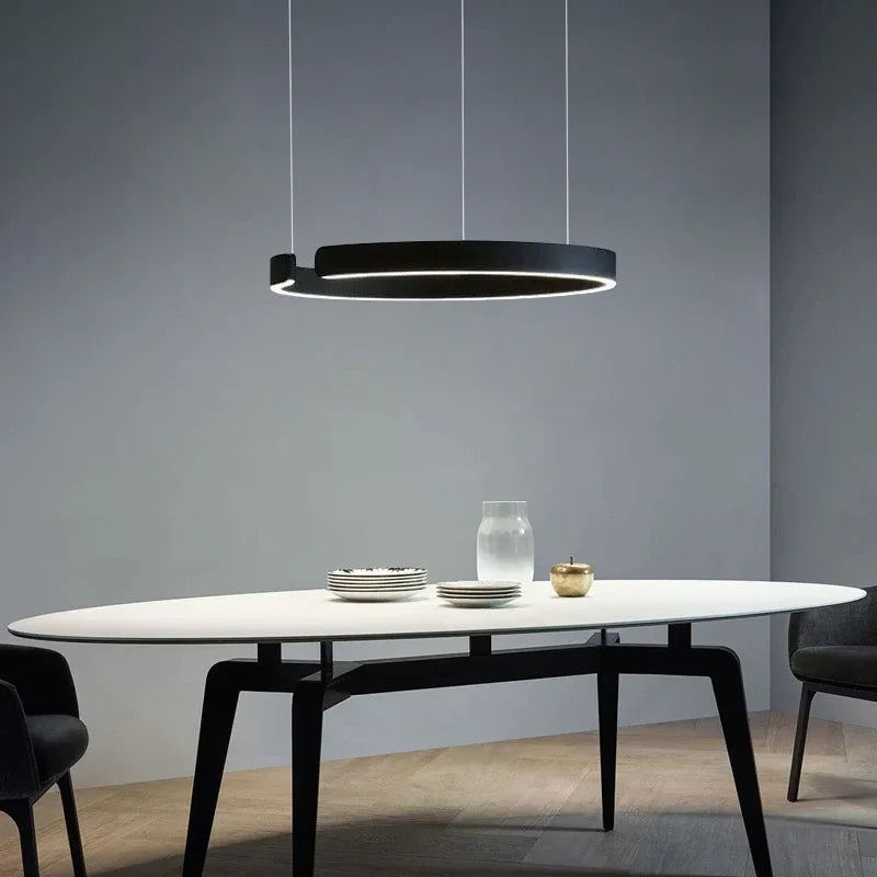 Cyclus | Contemporary Open Ring Metal Pendant Light