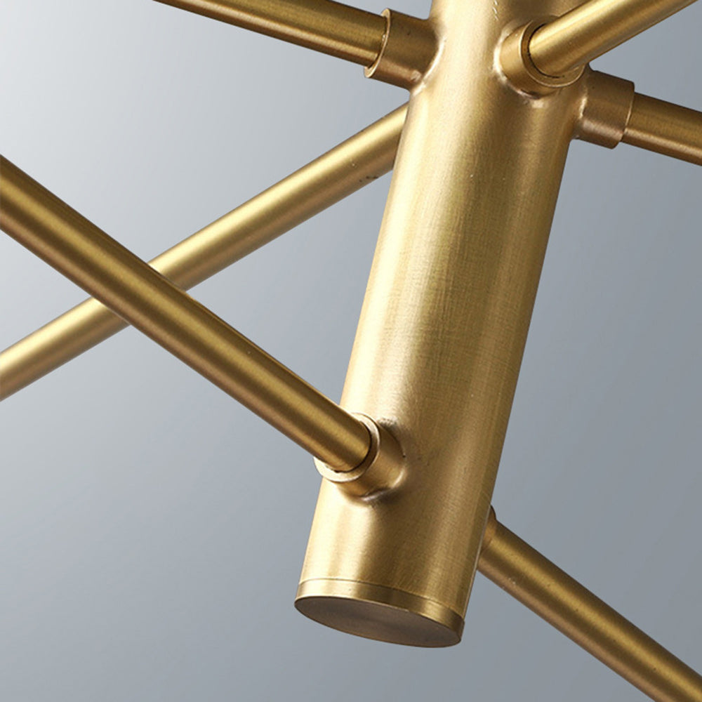 Elvorn | Symmetrical Spherical Glass Globe Modern Chandelier