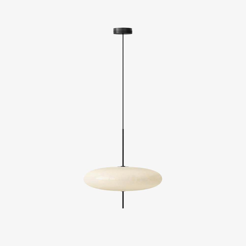Belthorim | Opalescent Disc Silhouette Minimalist Pendant Light