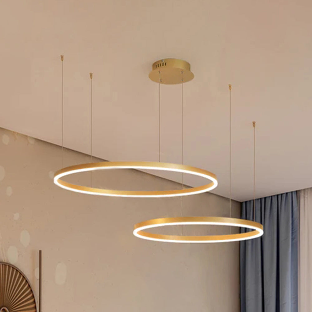 Zora | Modern Multi Ring Pendant Light